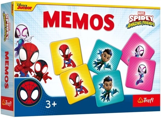 Pexeso din hârtie SPIDEY ȘI PRIETENII SĂI UIMITORI, 30 piese