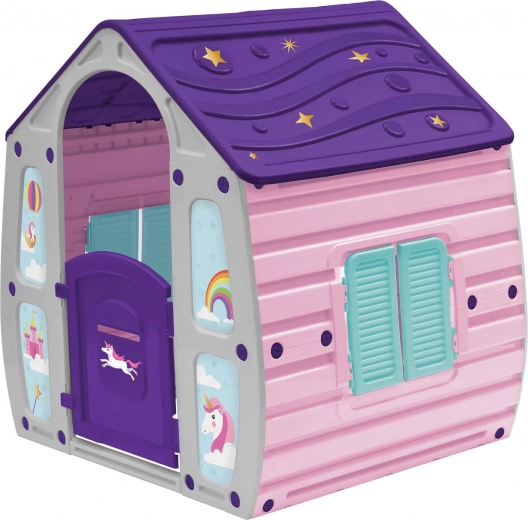 căsuță de grădină pentru copii magical house unicorn chipolino