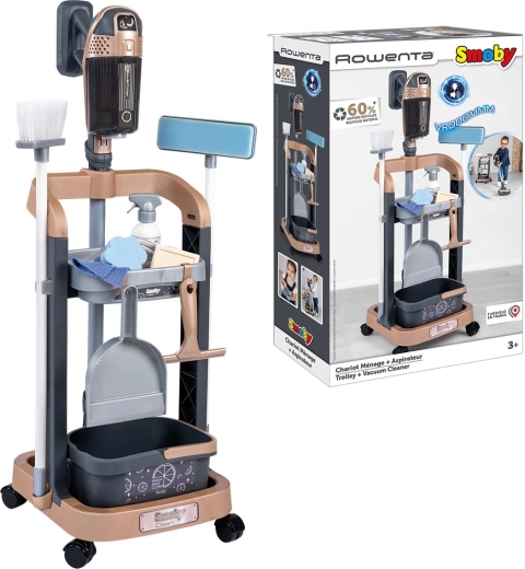 Cărucior Rowenta pentru mica menajeră cu aspirator vertical