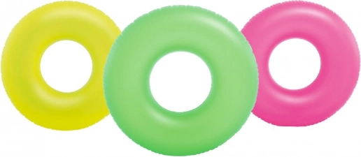 Colac de înot gonflabil neon 91 cm