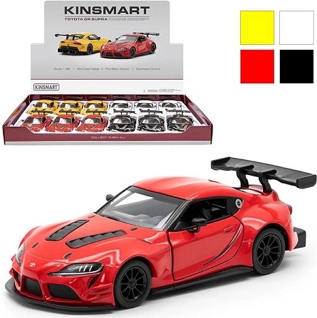 Mașinuță metalică Toyota GR Supra Racing Concept 1:36