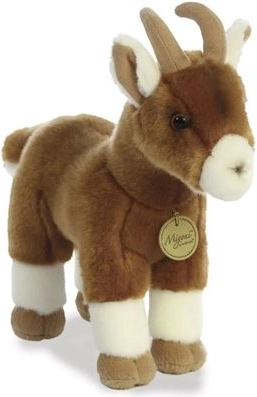 Capră din pluș MiYoni cca 26 cm - 1 bucată