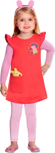Costum zână PEPPA PURCELUȘ pentru copii 2–3 ani