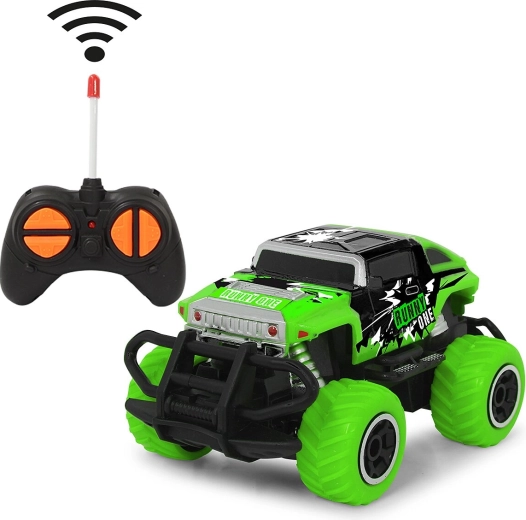 JAMARA Runny one monster truck telecomandat 1:43 verde 27 MHz