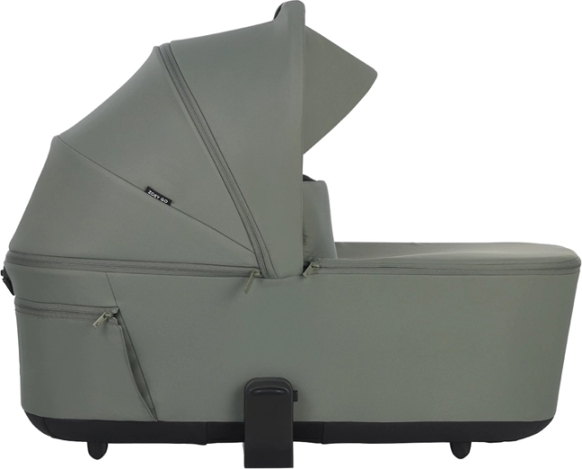 Landou premium pliabil cu sistem anti-reflux