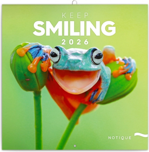 Calendar de notițe Zâmbet pentru anul 2026