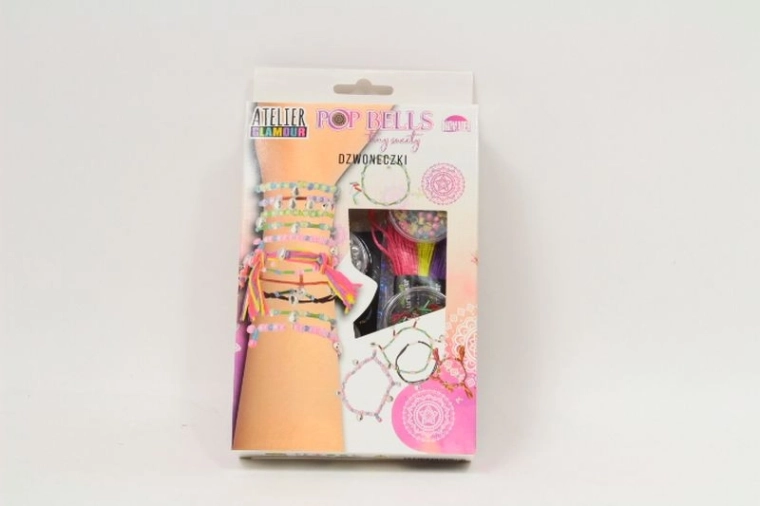 Atelier Glamour set creativ pentru confecționarea brățărilor cu clopoței