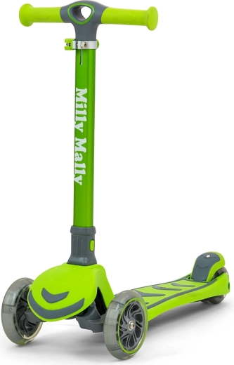 Trotinetă pentru copii cu trei roți Milly Mally Boogie, verde