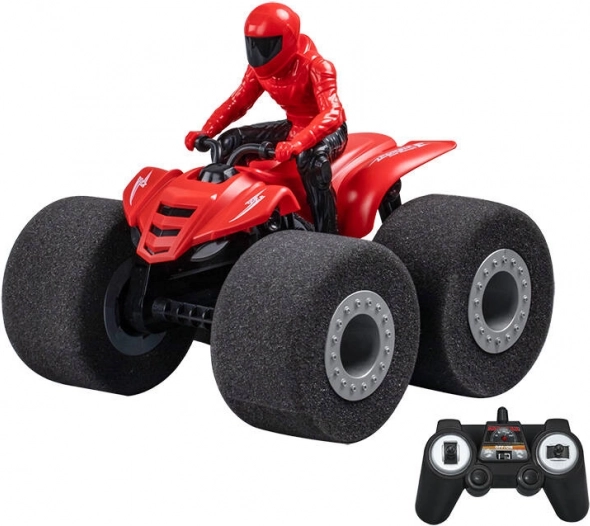 ATV RC pentru copii Double Eagle la scară 1:8 roșu