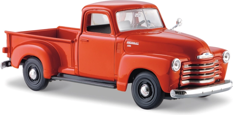 Maisto Chevrolet 3100 pickup 1950 portocaliu 1:25