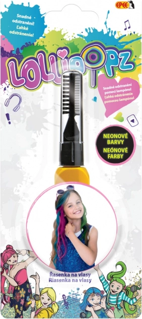 Rimel pentru păr LOLLIPOPZ – galben