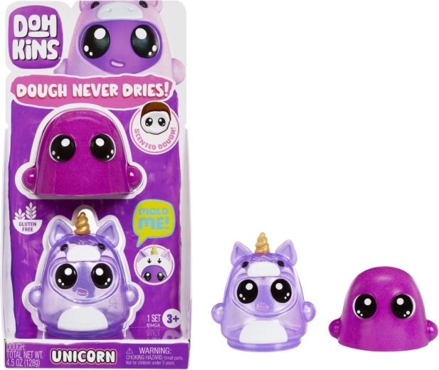 DohKins unicorn – plastilină parfumată - 1 bucată