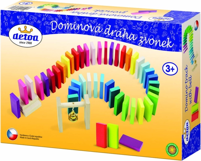 Detoa pistă domino cu clopoțel