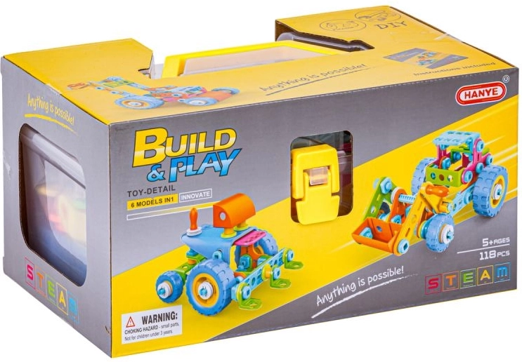6în1: vehicule de construcții conform ghidului și ideilor proprii