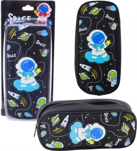 Penar Space cu cosmonaut, două buzunare, negru