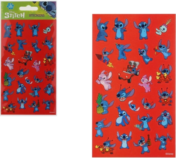 Autocolante reutilizabile Lilo & Stitch – 25 de bucăți