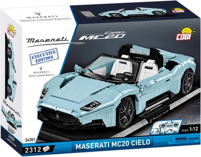 Set de construcție Cobi Maserati MC20 Cielo Executive Edition la scara 1:12