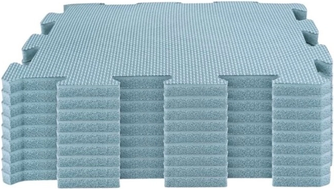 Nido nido saltea de joacă din spumă tip puzzle dusty blue (9 piese)