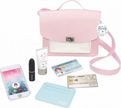 Geantă de umăr pentru fete Smoby My Beauty cu accesorii