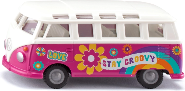 Siku Super – Volkswagen T1 Samba model metalic 1:50