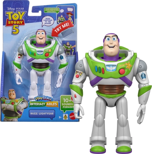 Figurină interactivă Mattel Disney Toy Story Buzz Lightyear 18 cm (EN)