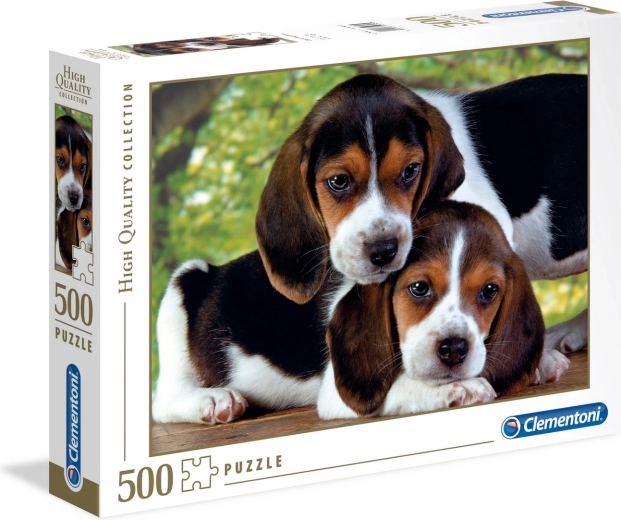 Puzzle 500 piese Căţei