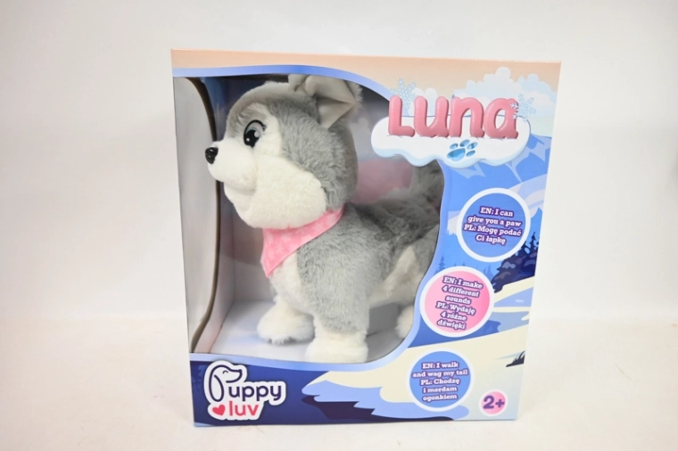 TMT PuppyLuv cățeluș interactiv Luna