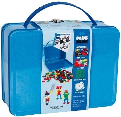 Plus-Plus mini, set de bază în valiză, 600 piese