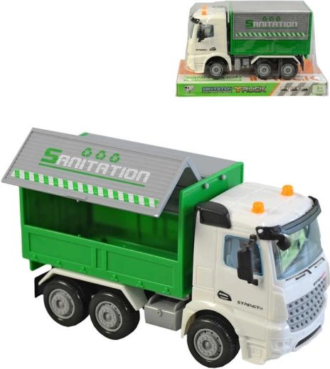 Mașină de lucru – autospecială de gunoi cu rulare liberă 16 cm - 1 bucată
