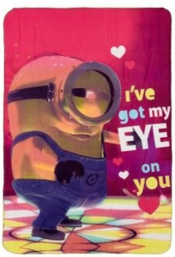 Pătură din fleece Minionii