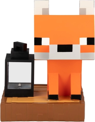 Lumină solară Minecraft LunaGlo în formă de vulpe