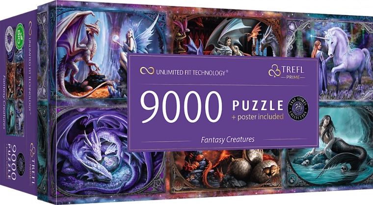 TREFL Puzzle Ființe fantastice 9000 piese