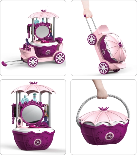 Salon cosmetic pe care îl poți lua oriunde