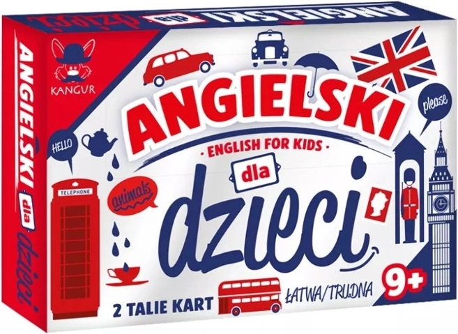 Engleză pentru copii 9+ – joc educativ de cărți
