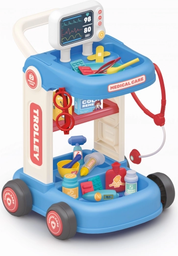 Cărucior medical cu accesorii