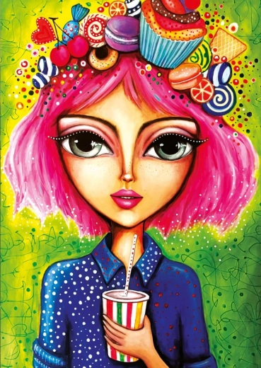 Puzzle Magnolia Snacks 1000 piese