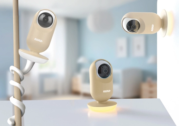 Cameră rotativă controlată din receptor și zoom 4×