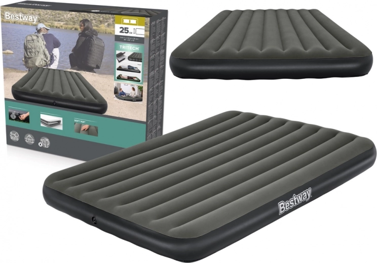 Bestway saltea gonflabilă queen Tritech Air 203 × 152 × 25 cm, dublă