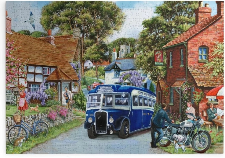 Puzzle House of Puzzles Drumul îngust, 500 de piese