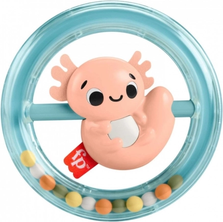 Zornăitoare senzorială SENSIMALS axolotl de la Fisher‑Price