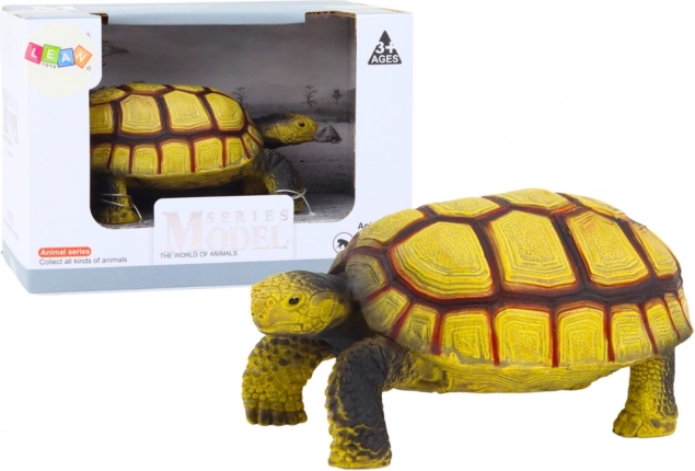 Figurină de colecție broască țestoasă bej‑maro