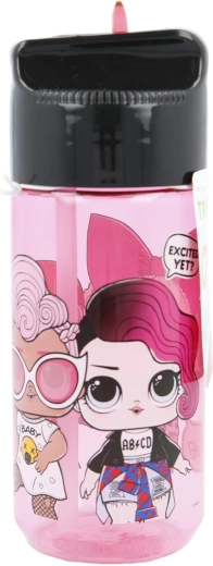 Stor LOL Surprise Rock On sticlă premium din Tritan pentru băut 430 ml - 1 bucată