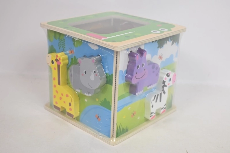 Cub cu inserții Zoo SmilyPlay
