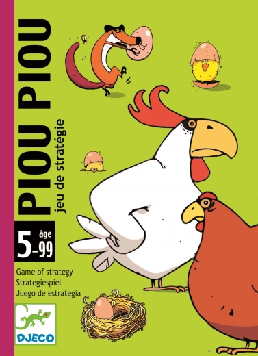 Joc de cărți Djeco Piou Piou