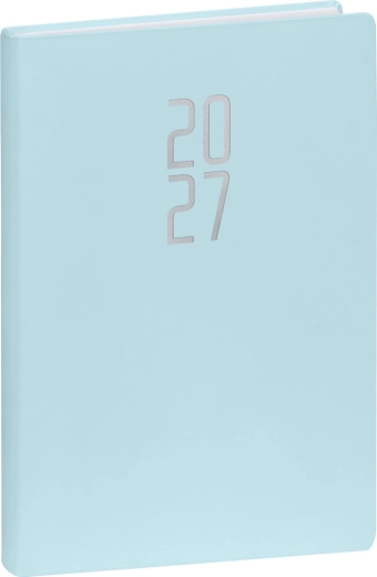 Agenda zilnică Notique Ponza 2027 albastru deschis 15 × 21 cm