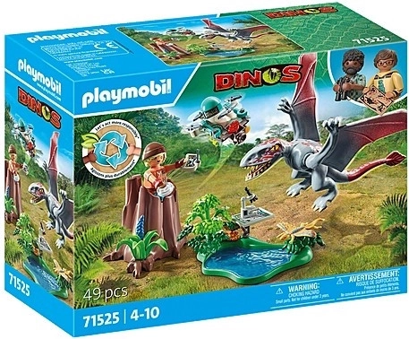 Stand Playmobil cu stația de cercetare Dimorfodon