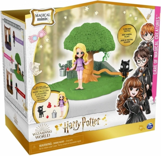 Set figurine cu păpușa Wizarding World - Îngrijire animale magice