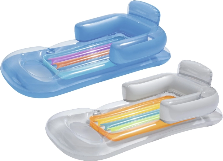 Saltea gonflabilă cu spătar și suport pentru băutură 161 × 84 cm Bestway