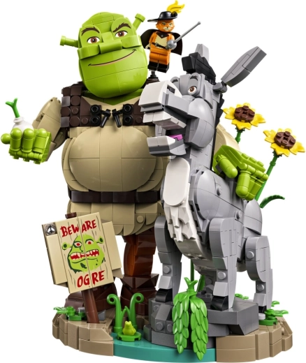 Trioul iconic de personaje din filmul Shrek