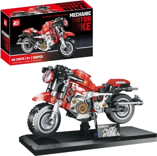 Set de construcție motocicletă sport, 268 de piese